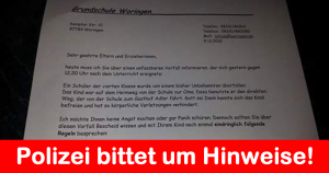 Brief der Grundschule Woringen sorgt für Unruhe!