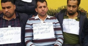 Asylbewerber im Hungerstreik, da sie kein Taschengeld bekommen?