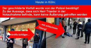 Straßenvorfall in Köln bestätigt sich! Was geschah mit dem Kölner Fraktionsgeschäftsführer Thomas Traeder?