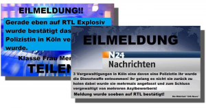 Eilmeldungen von N24 und RTL Explosiv?