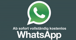 Nun ist es offiziell: WhatsApp ab sofort vollständig kostenlos