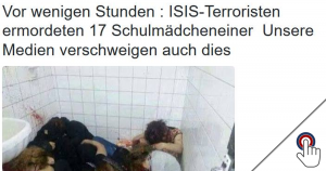 Verschwiegen von den Medien? – ISIS-Terroristen ermordetet 17 Schulmädchen.