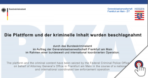 Bundeskriminalamt sperrt Webseiten und nimmt Verdächtige fest!