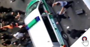 Zerschlagen Flüchtlinge Polizeiautos in Erfurt?
