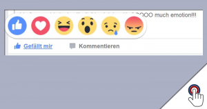 Gefällt mir, Liebe, Haha, Wow, Traurig und Zornig: Facebook neuen Emotionen, aber noch immer keinen Dislike