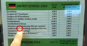 Freilichtmuseum Hessenpark: 0,00 EUR Eintritt für Asylbewerber?