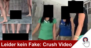 Leider kein Fake: Crush Videos! Frauen treten Kleintiere zu Tode.
