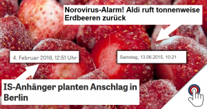 Was haben Erdbeeren von Aldi mit einem möglichen Anschlag in Berlin zu tun?