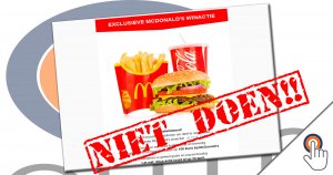 Exclusieve McDonalds winactie!