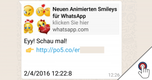 Fiese WhatsApp-Falle: “Eyy! Schau mal!”