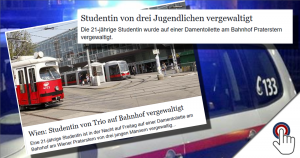 Studentin in Wien vergewaltigt (Wiener Praterstern)