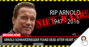 Arnold Schwarzenegger gestorven?