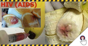 Mit Aids infiziertes Obst?