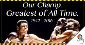 Bokslegende Muhammad Ali is dood