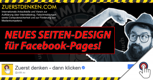 Neues Design für Facebook-Seiten (Pages)