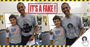 Was macht Aleister Crowley auf einem T-Shirt von Obama?