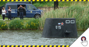 Russisches U-Boot im Rhein?