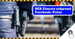 Spezialeinsatzkommando (SEK) durchsucht Wohnung in Oberhausen – Verdächtige zeigten sich mit Waffen auf Facebook