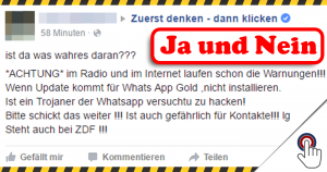 “WhatsApp Gold nicht installieren – Steht auch bei ZDF” Stimmt das?