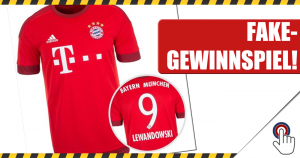 Fake-Gewinnspiel um “Bayern München” Trikots