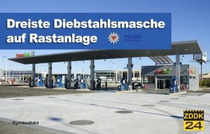 Brandenburg: Dreiste Diebstahlsmasche auf Rastanlage