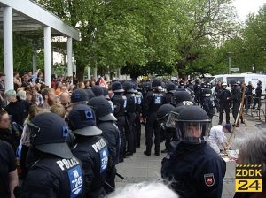 Göttingen: Einsatzkonzept der Polizei bei NPD-Demo aufgegangen