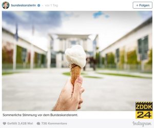 Haarig: Shitstorm gegen Angela Merkel auf Instagram