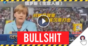 Merkel und Erdogan im chinesischen TV – „Deutschland deckt auf“? Nein!