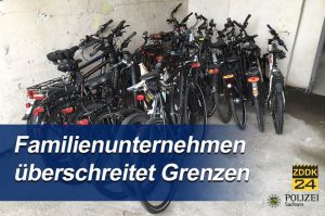 Fahrraddiebstahl: Polizei Sachsen hebt Familienbande aus