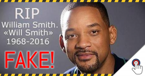 Will Smith ist nicht verstorben! Facebook-Beitrag lockt in eine Falle!