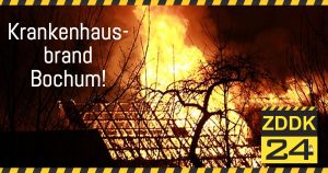 Krankenhausbrand in Bochum – 2 Menschen tot