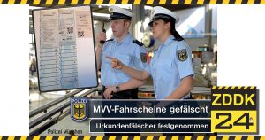 Fahrkartenfälscher festgenommen Ermittlungsdienst bei Hausdurchsuchung erfolgreich