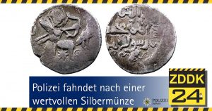 Polizei Sachsen bittet um Mithilfe bei Suche nach wertvoller Silbermünze
