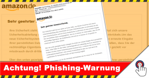„Amazon“ Phishing–Warnung: “Wir benötigen Ihre aktive mithilfe”