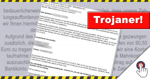 Trojanerwarnung: “ Zahlungsaufforderung von Online Pay GmbH“
