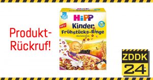 Produktrückruf: HiPP ruft vorsorglich den Artikel “HiPP Kinder Frühstücks-Ringe” zurück