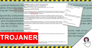 Warnung: Trojaner kommt im Directpay24 AG -Schafspelz