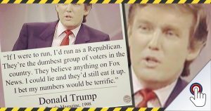 Donald Trump: If I were to run, I’d run as a Republican