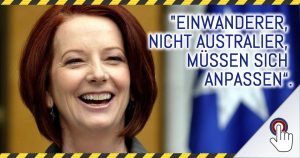 Bitte träumen Sie weiter. Die Rede der australischen Ministerin Julia Gillard
