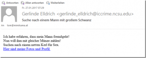 Polizeiwarnung: Falsche E-Mails im Namen der Staatsanwaltschaft Nürnberg-Fürth.