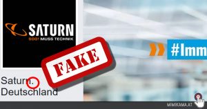 Facebook: Die Fake “Saturn.Deutschland” Seite