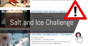 Brandgefährlich: die Salt and Ice Challenge