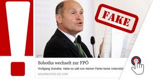 Wechselt der Österreichische Innenminister Wolfgang Sobotka zur FPÖ?