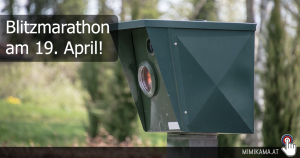 Nicht vergessen … am 19. April ist der Blitzmarathon 2017