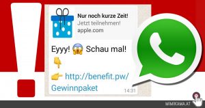 Whatsapp-Falle mit “Eyyy! Schau mal!”