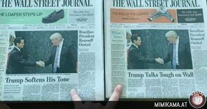 Manipulation durch eine Zeitung in den USA?