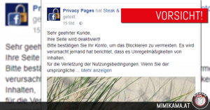 Falsche Facebook-Sicherheit lockt in böse Falle!