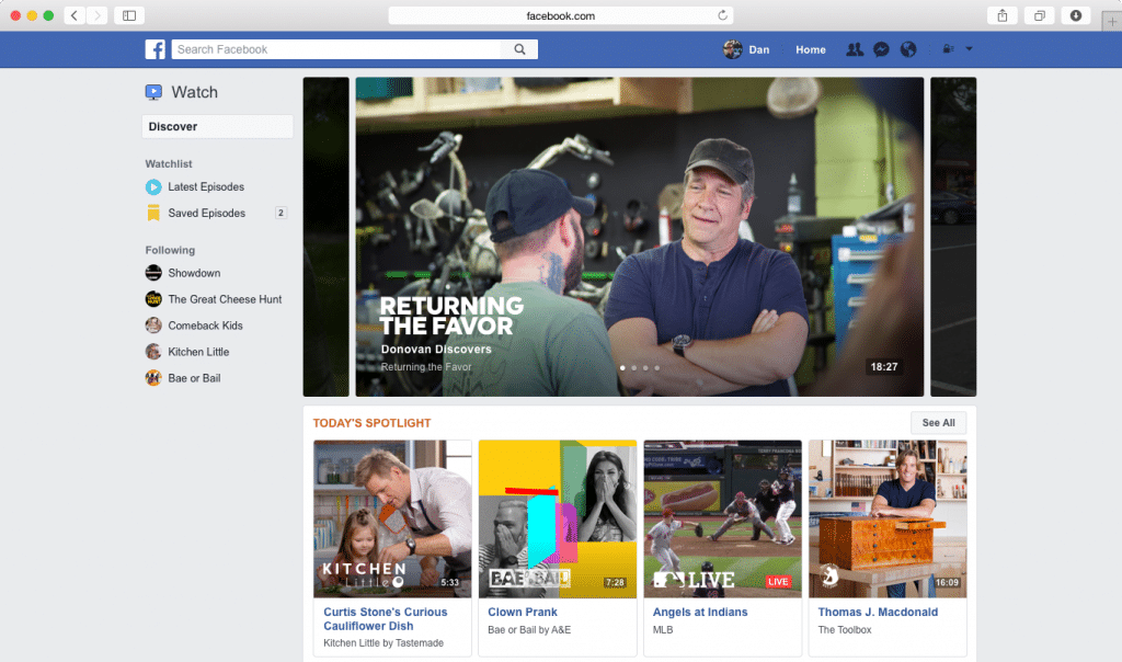 Facebook will Video-Plattform werden: “Watch” soll Youtube Konkurrenz machen – mimikama.org