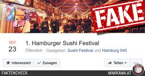 Es gibt kein 1. Sushi-Event in Hamburg