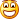 Smiley mit geöffnetem Mund